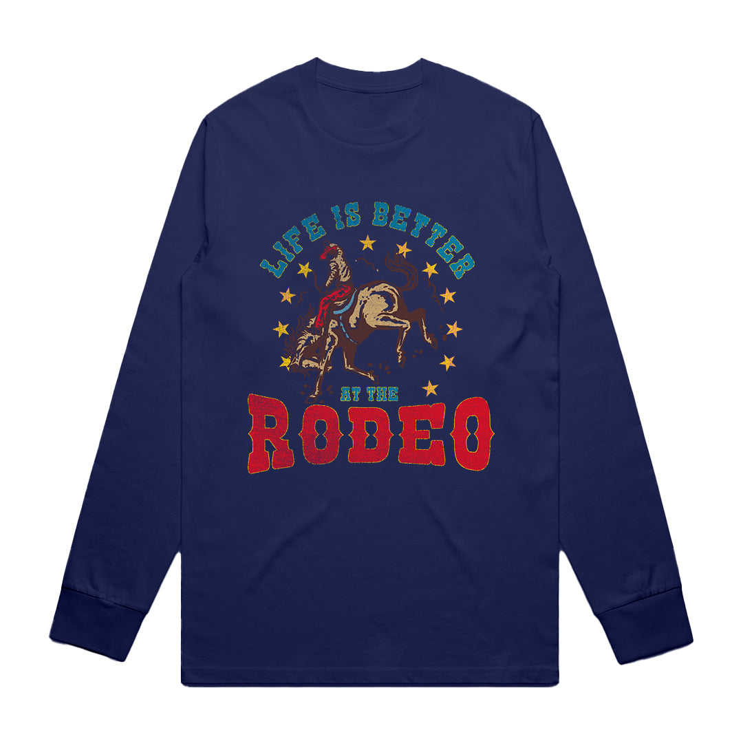 Unisex | Better At The Rodeo | Long Sleeve Crew