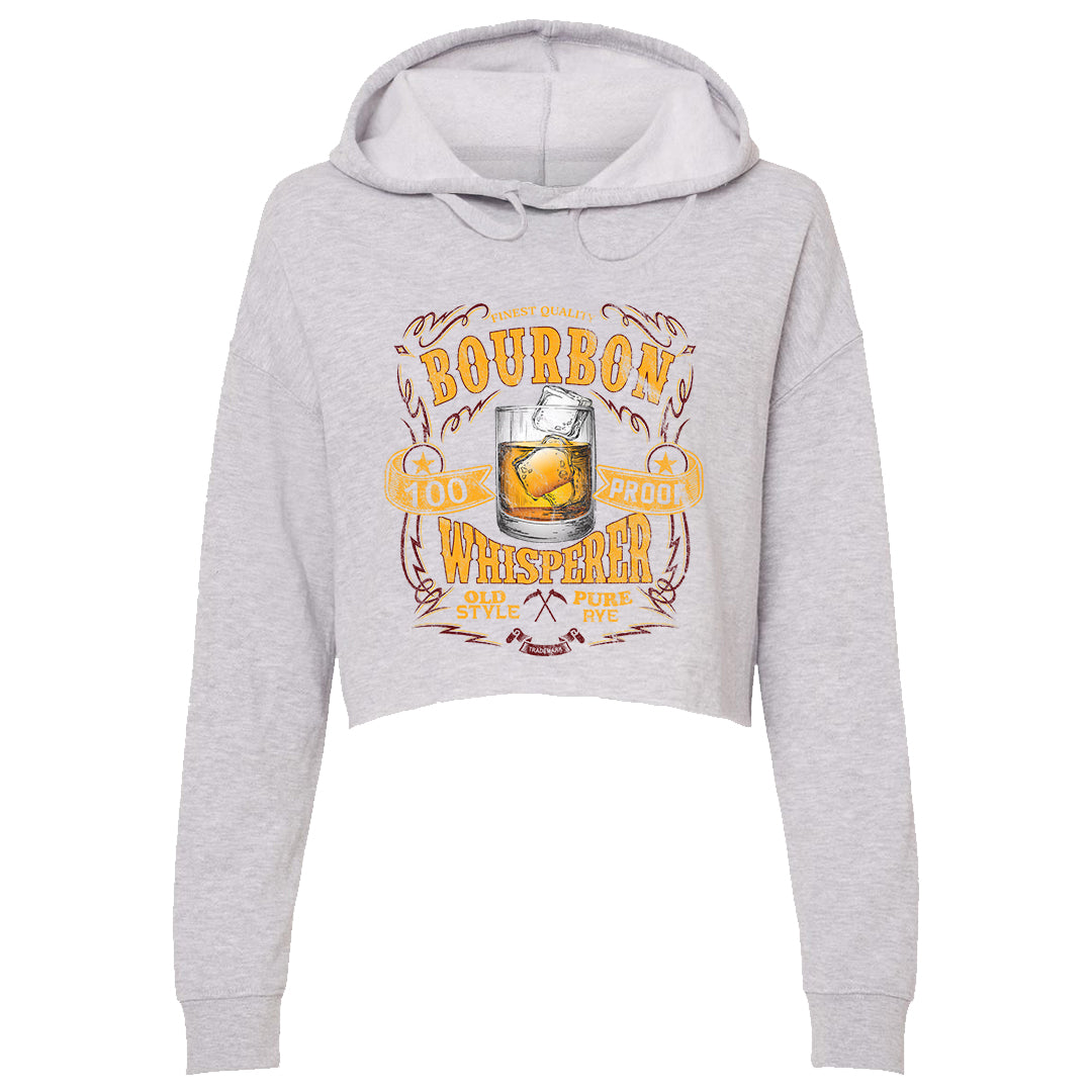 Women's | Bourbon Whisperer | Lightweight Crop Hoodie