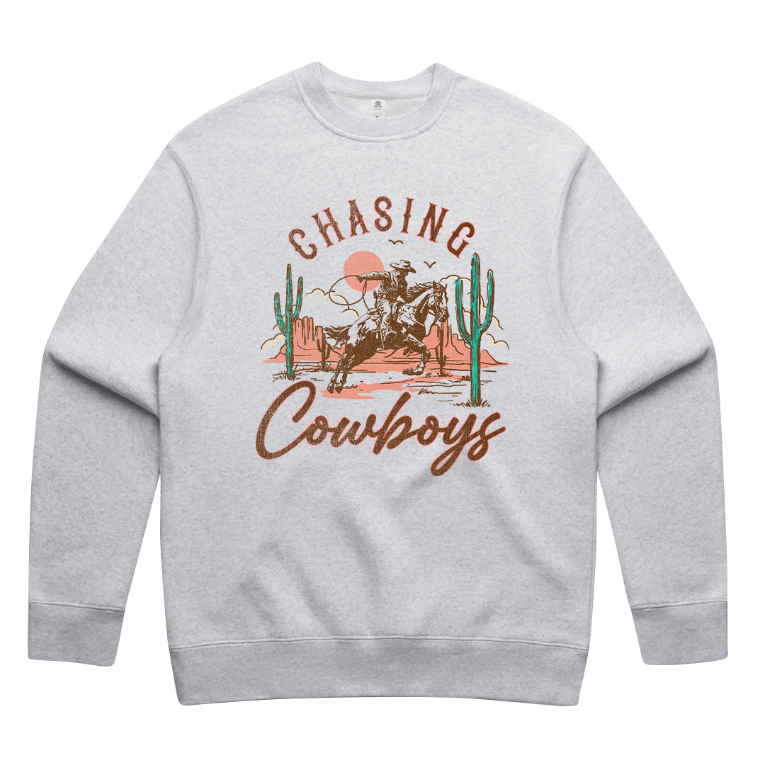 Unisex | Chasing Cowboy | Crewneck Sweater