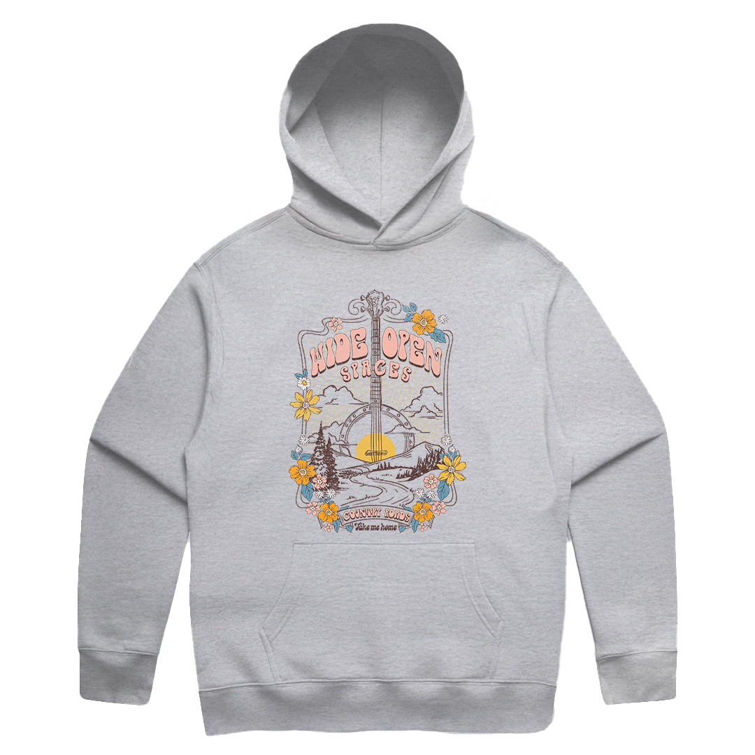 Unisex | Country Roads | Reflex Fleece Hoodie