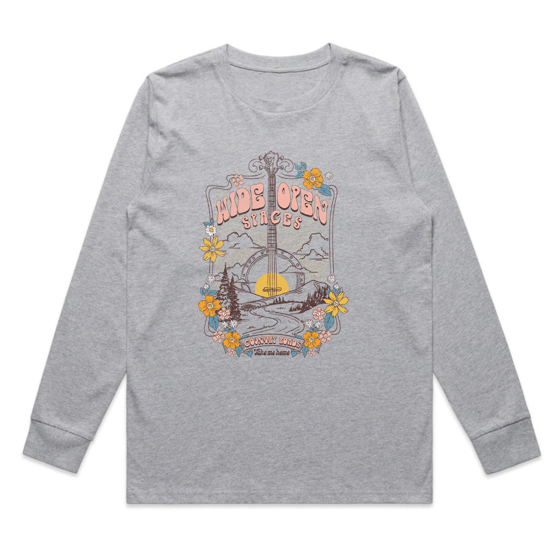 Unisex | Country Roads | Long Sleeve Crew