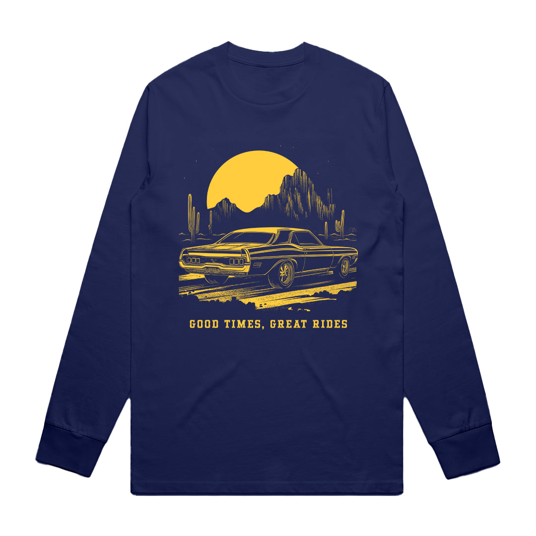 Unisex | Good Times Great Rides | Long Sleeve Crew