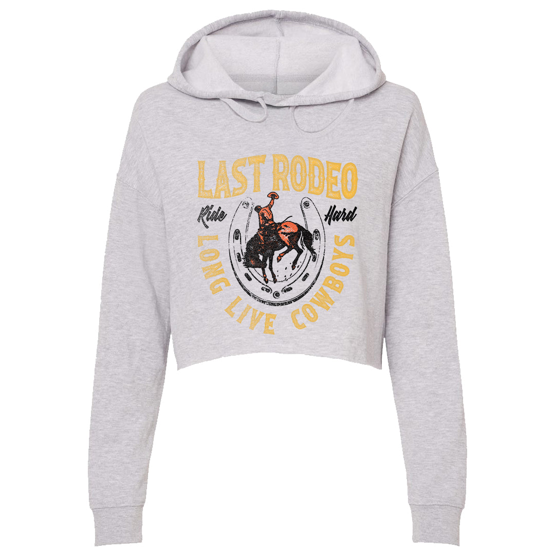Women's | Last Rodeo | Lightweight Crop Hoodie
