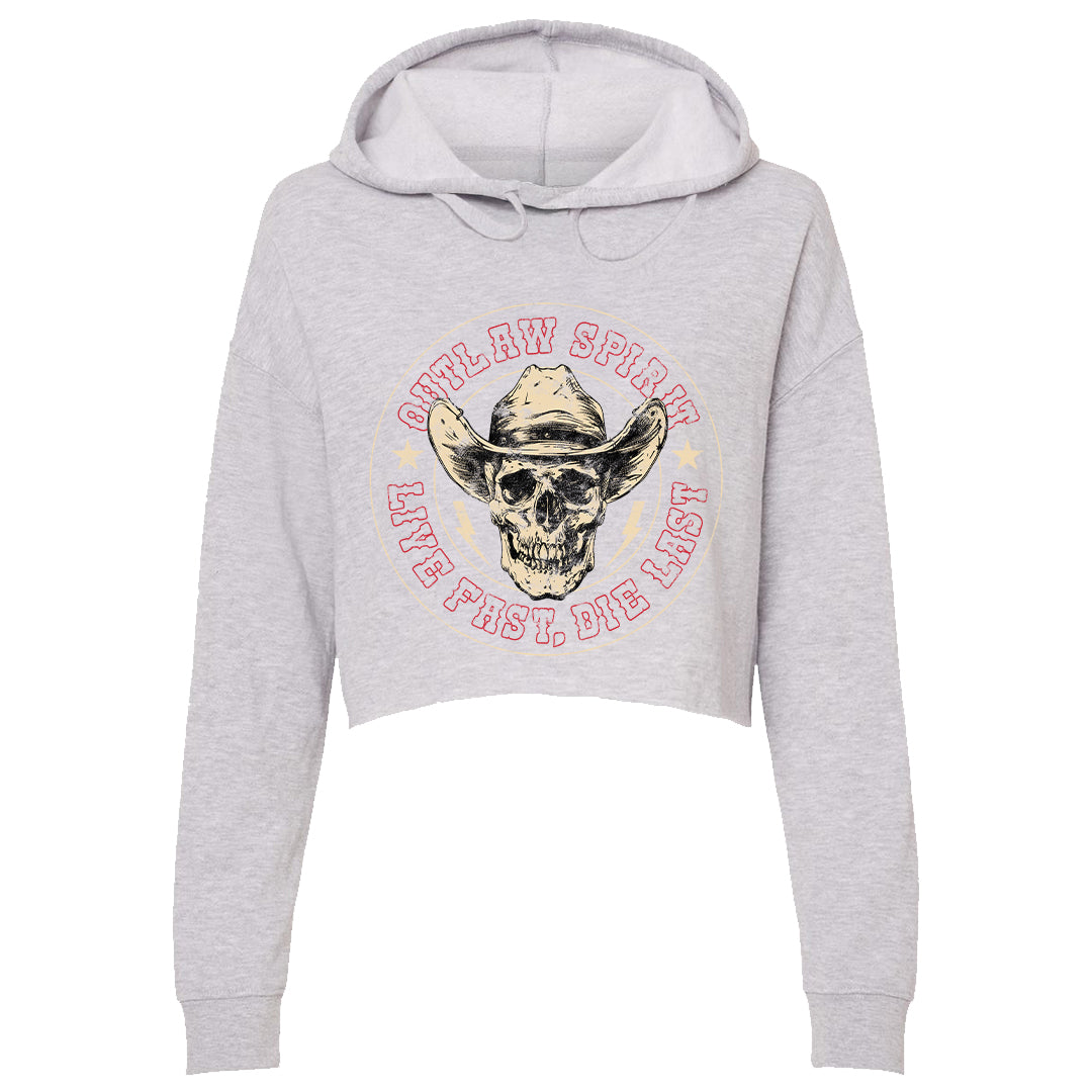 Women's | OUTLAW SPIRIT | Lightweight Crop Hoodie