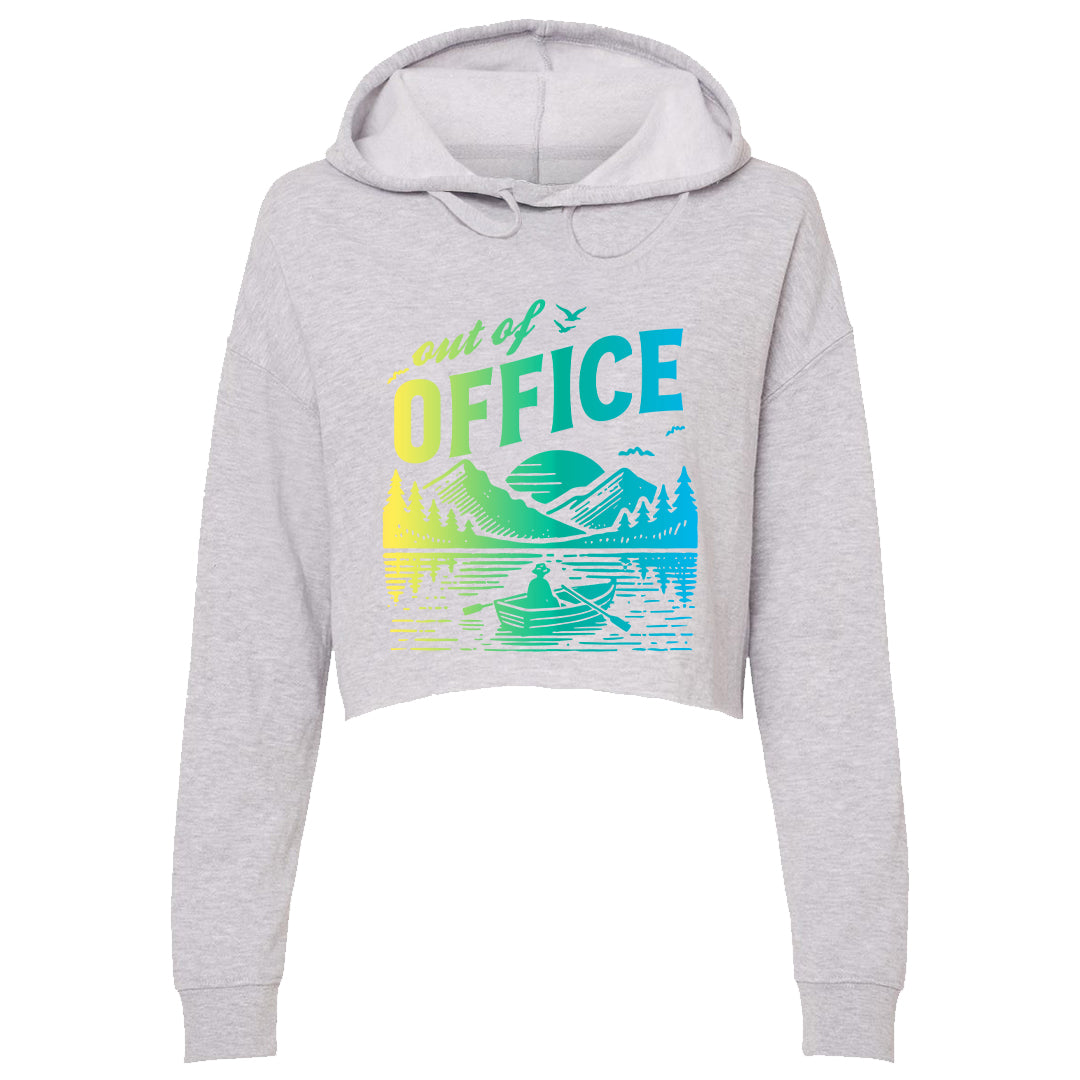 Women's | Out Of Office | Lightweight Crop Hoodie