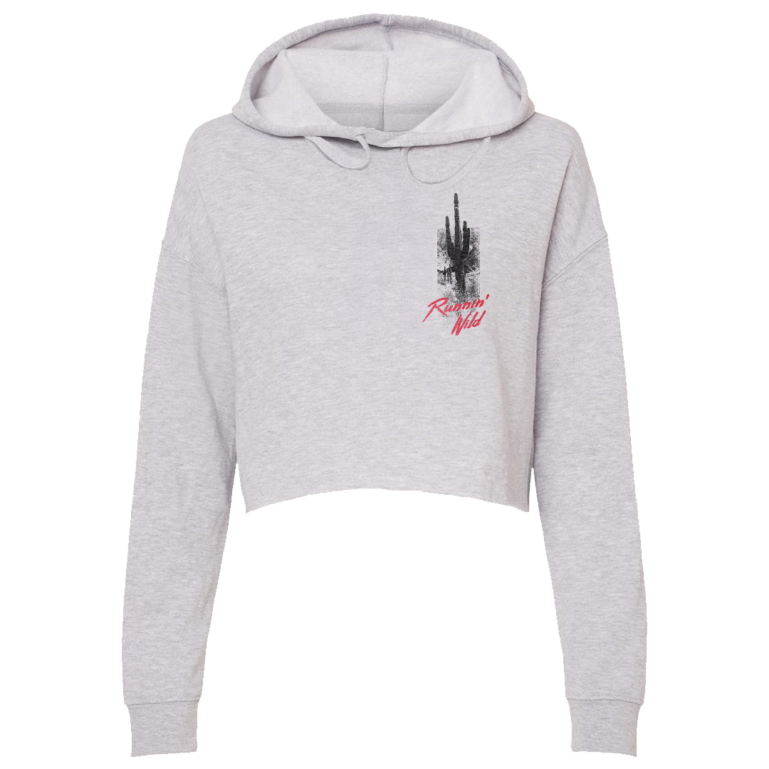 Women's | Running Wild | Lightweight Crop Hoodie