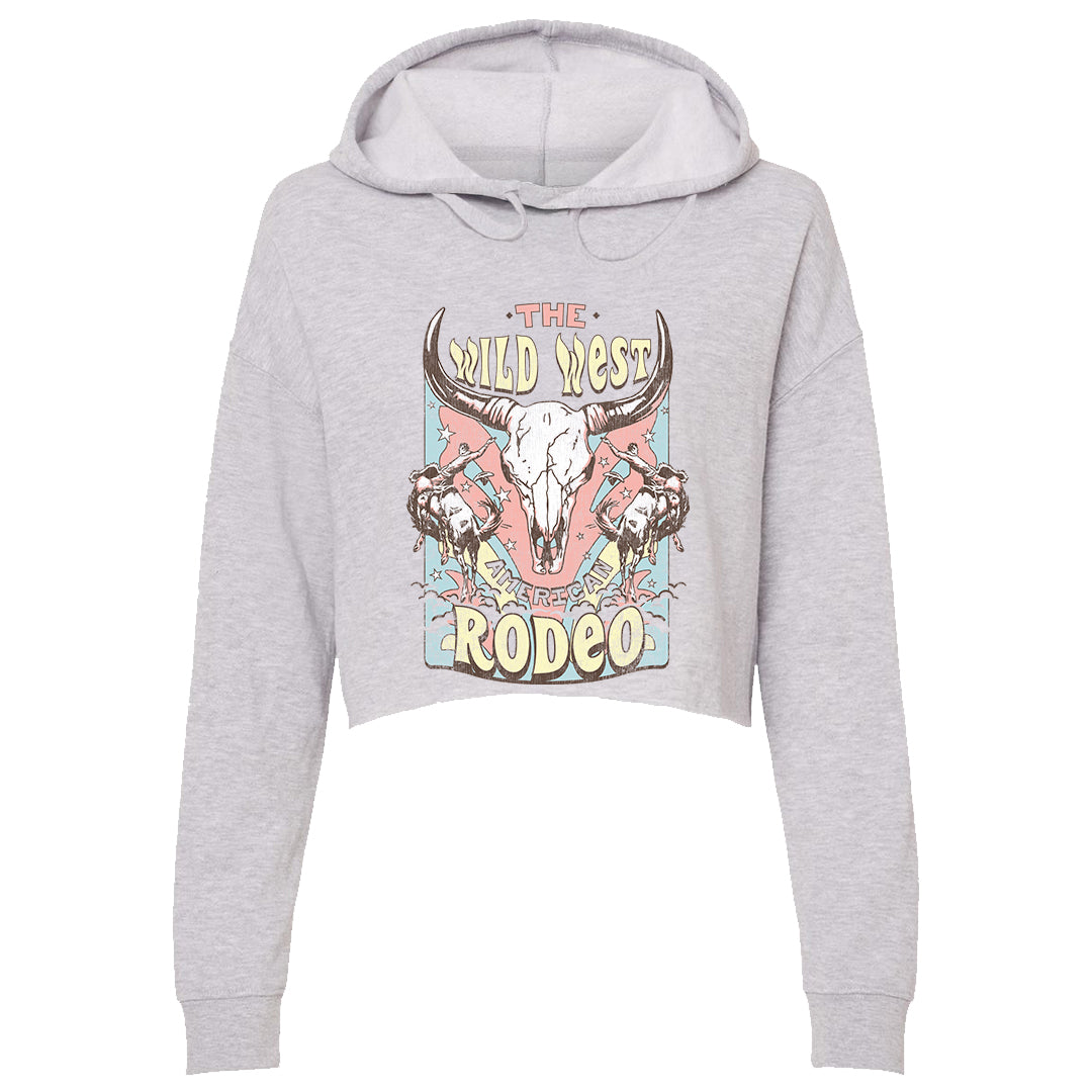 Women's | Wild West Rodeo | Lightweight Crop Hoodie