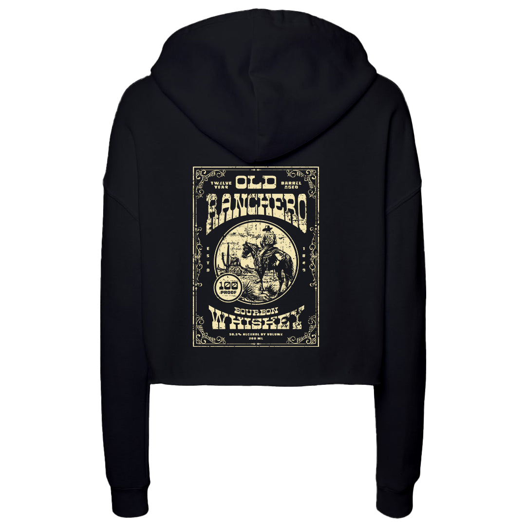 Women's | OLD RANCHERO | Lightweight Crop Hoodie