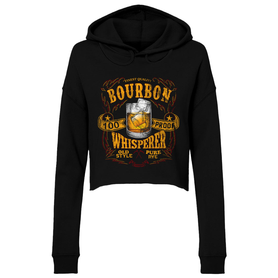 Women's | Bourbon Whisperer | Lightweight Crop Hoodie