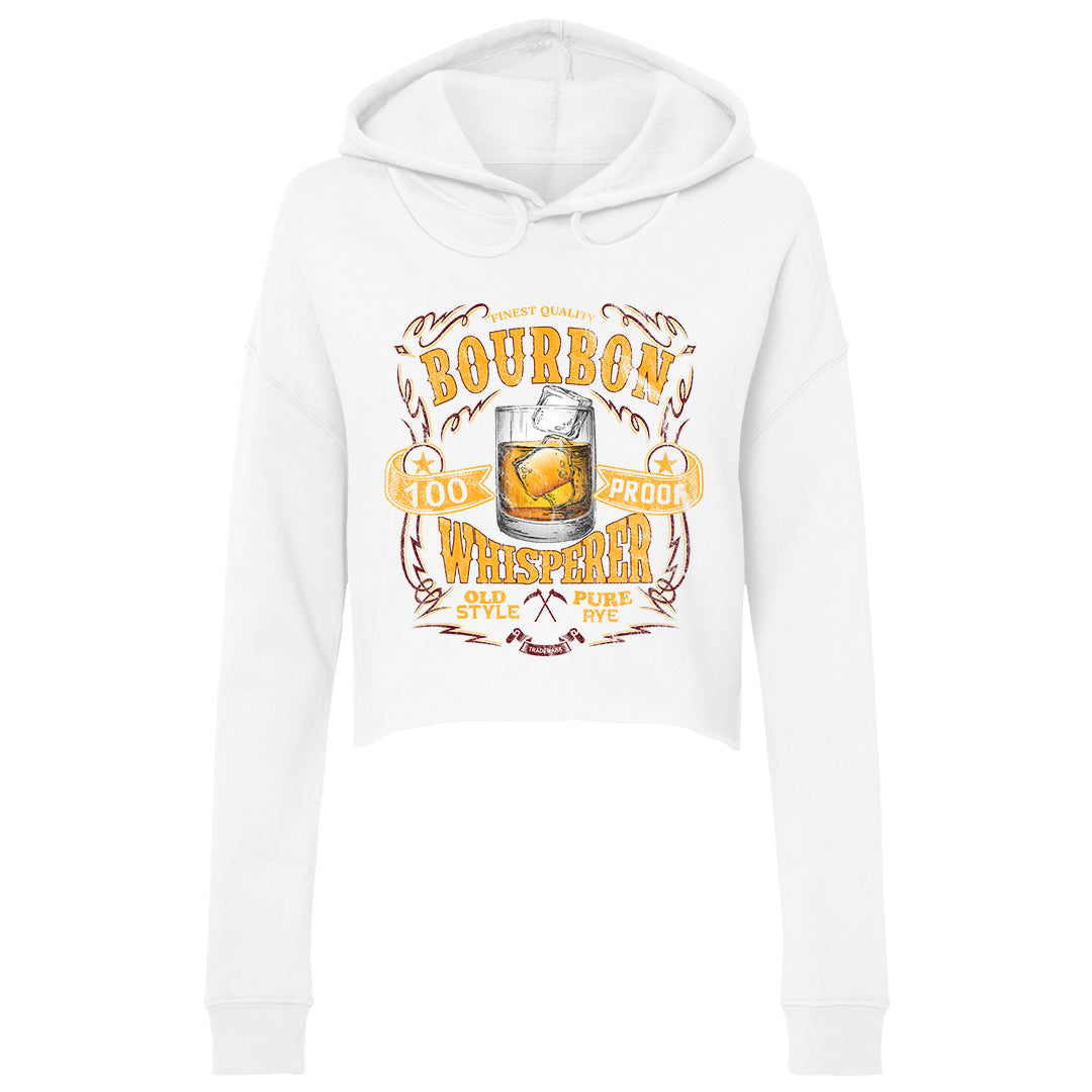 Women's | Bourbon Whisperer | Lightweight Crop Hoodie