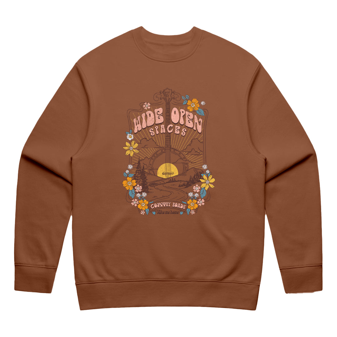 Unisex | Country Roads | Crewneck Sweater