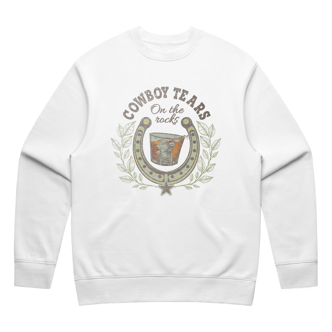 Unisex | Cowboy Tears | Crewneck Sweater