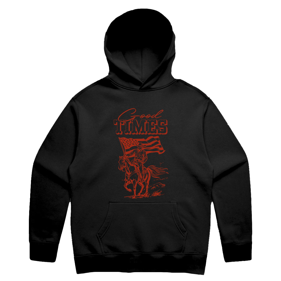 Unisex | Good Times Cowboy | Reflex Fleece Hoodie