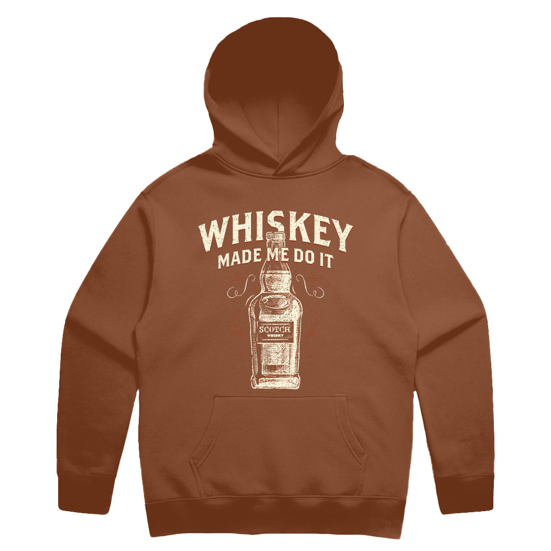 Unisex | WHISKEY MADE ME DO IT | Reflex Fleece Hoodie