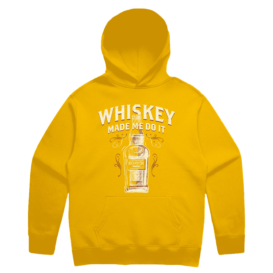 Unisex | WHISKEY MADE ME DO IT | Reflex Fleece Hoodie